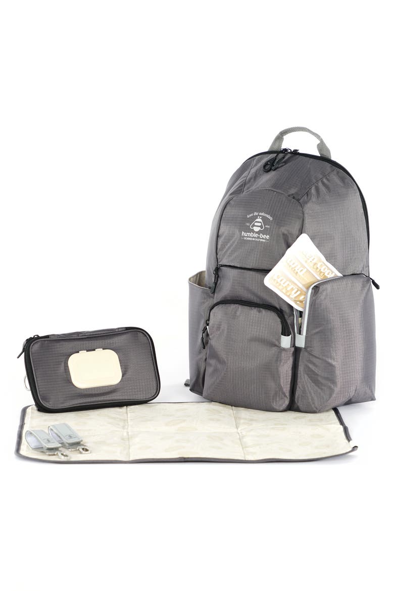 Free Spirit SP Diaper Backpack, Alternate, color, PEBBLE