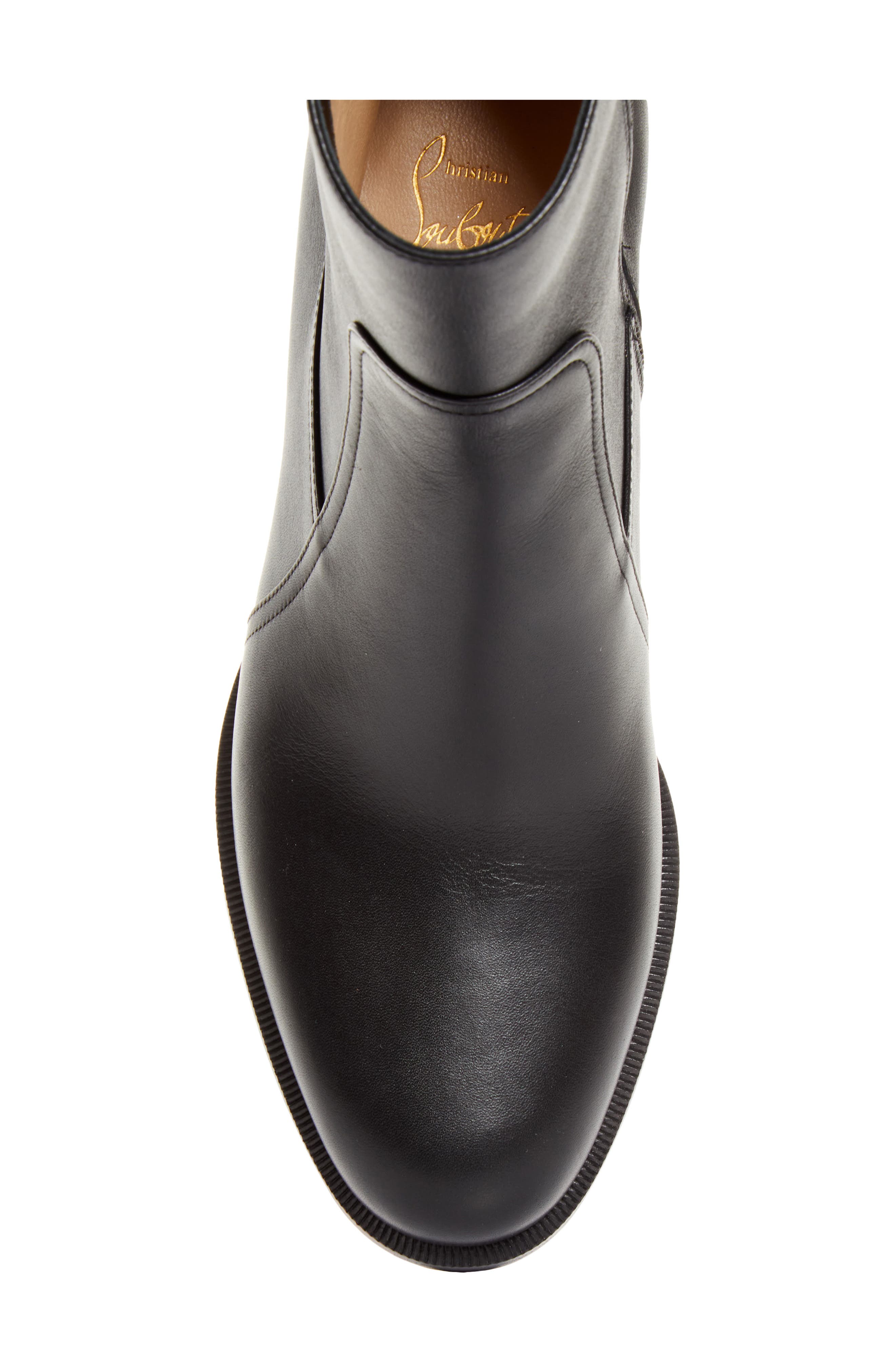 Ira Leather Bootie, Alternate, color, CM53 BLACK/ BLACK