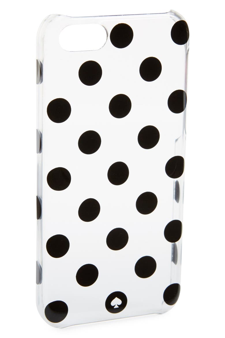 'la pavillion' iPhone 5c case, Alternate, color, BLACK/ CLEAR