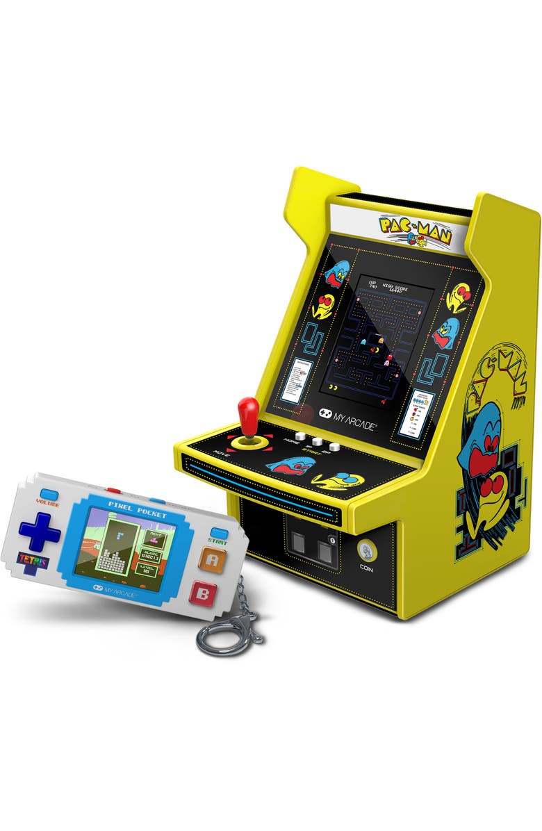 My Arcade Dgunl-7118 Pacman Pro Tetris Pxl Pckt, Main, color, Multicolor