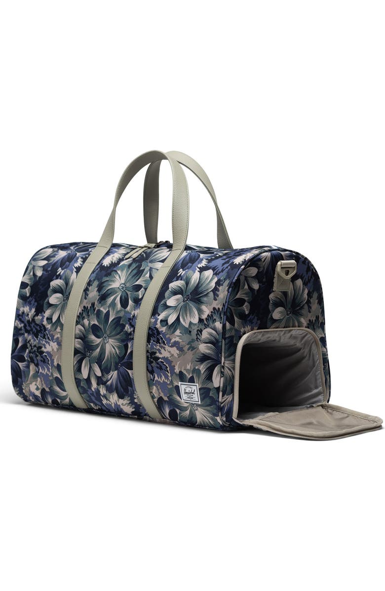 Herschel Supply Co. Novel Duffle Bag, Alternate, color, Floral Tapestry
