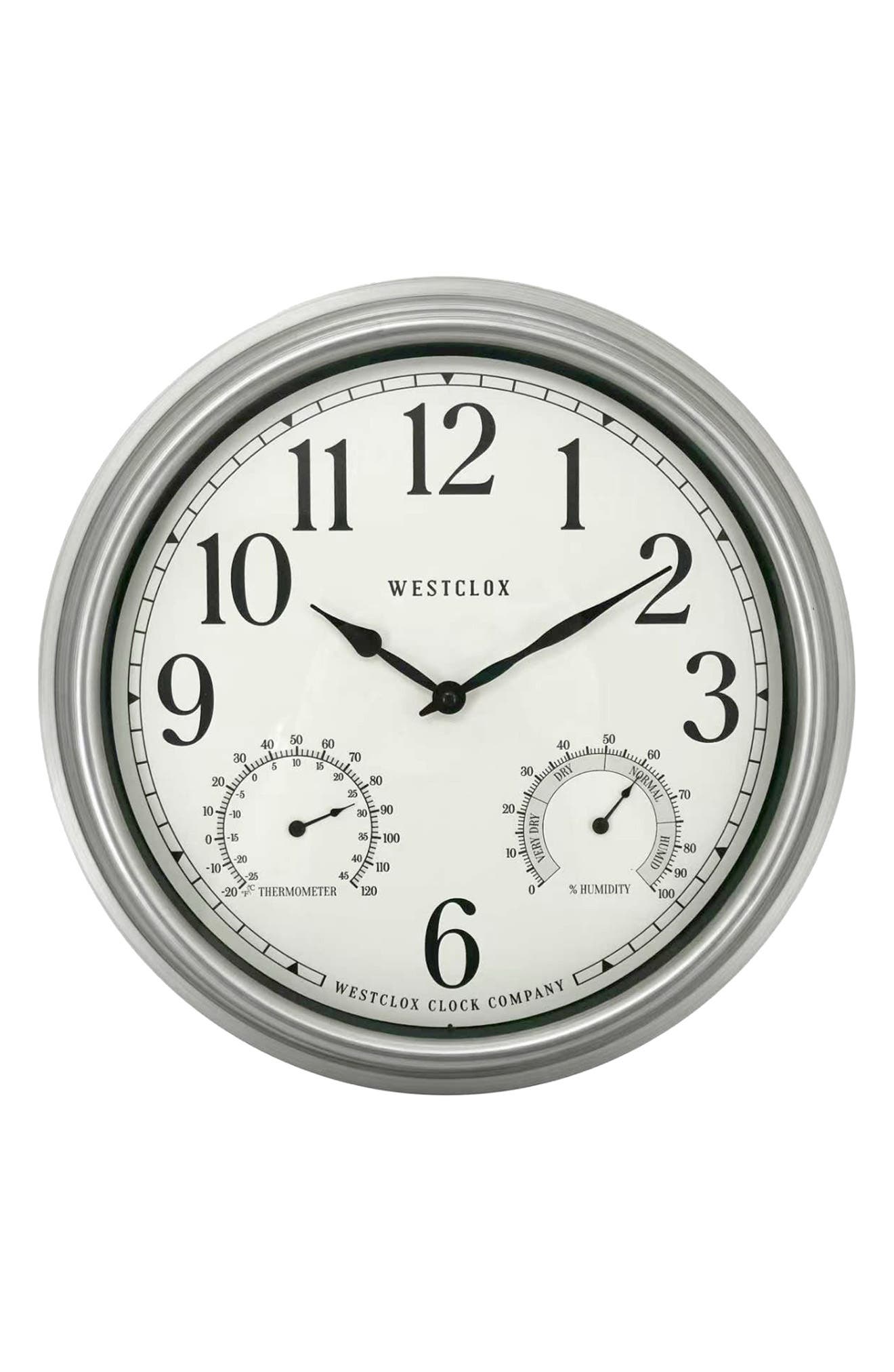 Westclox 16-Inch Indoor/Outdoor Wall Clock