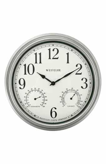 16-Inch Indoor/Outdoor Wall Clock