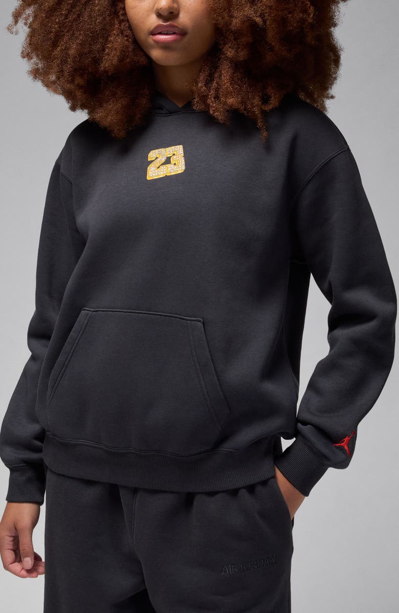 Jordan Brooklyn Gel Oversize Pullover Hoodie, Main, color, 