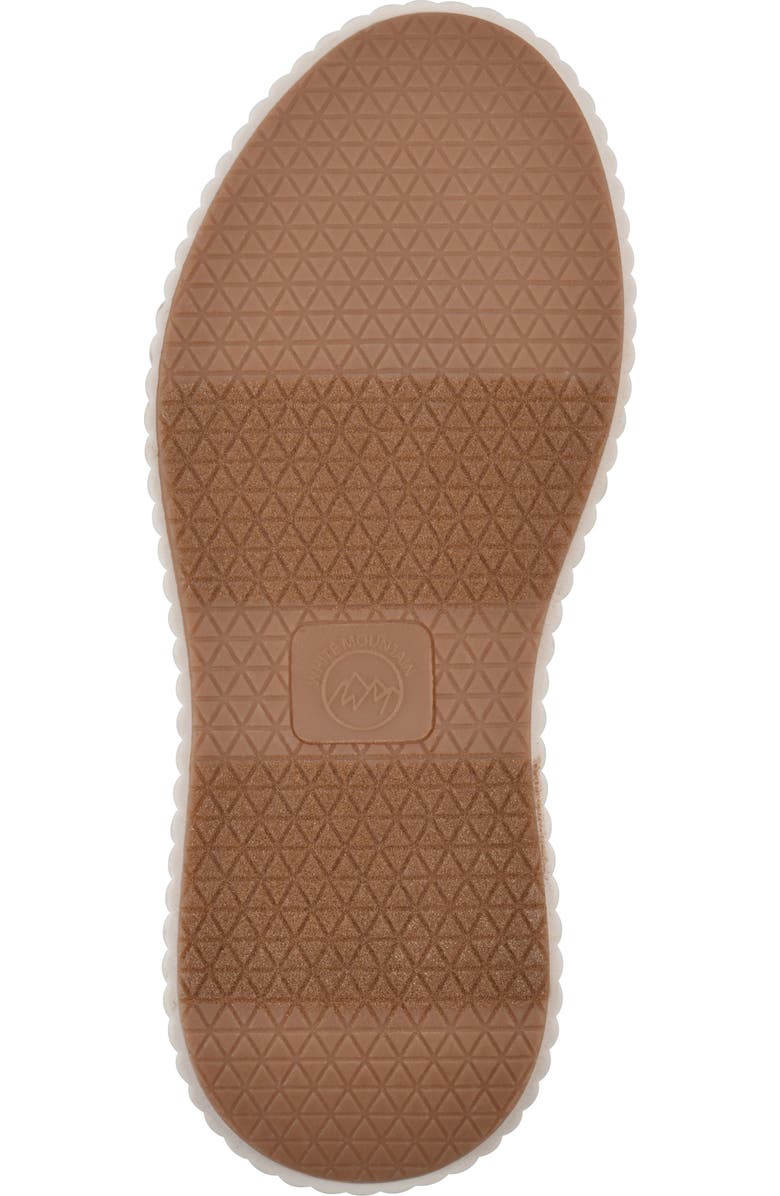 White Mountain Footwear Daytime Wedge Knit Sneaker, Alternate, color,