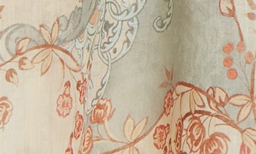 Zimmermann Womens Wallpaper Floral Mint Daylight Balloon-sleeves Woven Blouse Xs In Multi