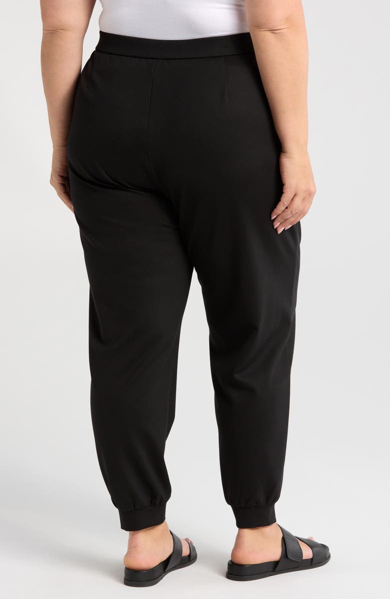 Eileen Fisher Pintuck Ponte Ankle Joggers, Alternate, color, 