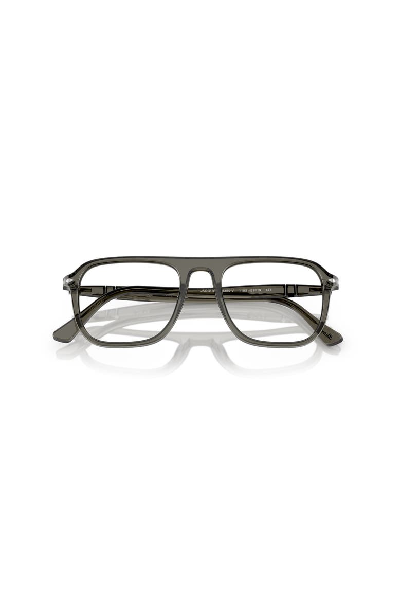 53mm Square optical glasses, Alternate, color, Grey
