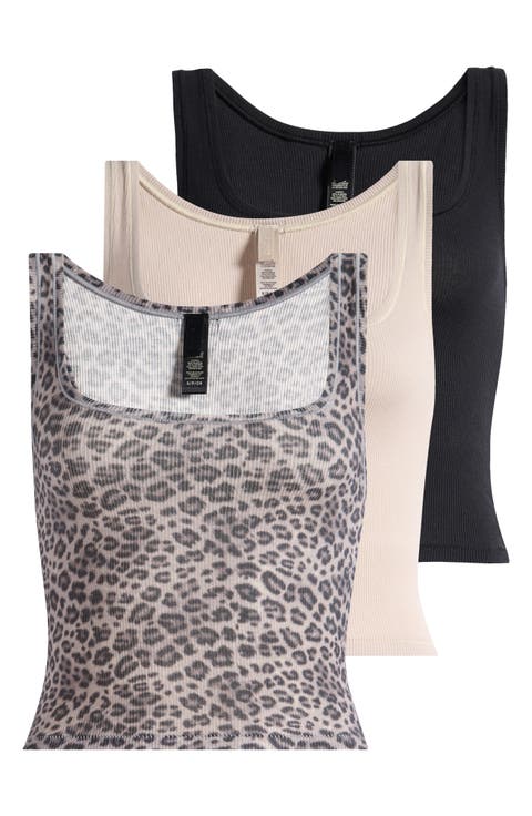 3-Pack Cotton Rib Tank (Regular & Plus)