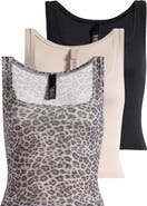 SKIMS 3-Pack Cotton Rib Tank