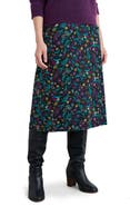 Seasalt Cornwall Forest View Floral Organic Cotton Corduroy A-Line Skirt