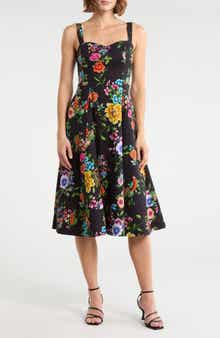 Fit and Flare Sweetheart Dress