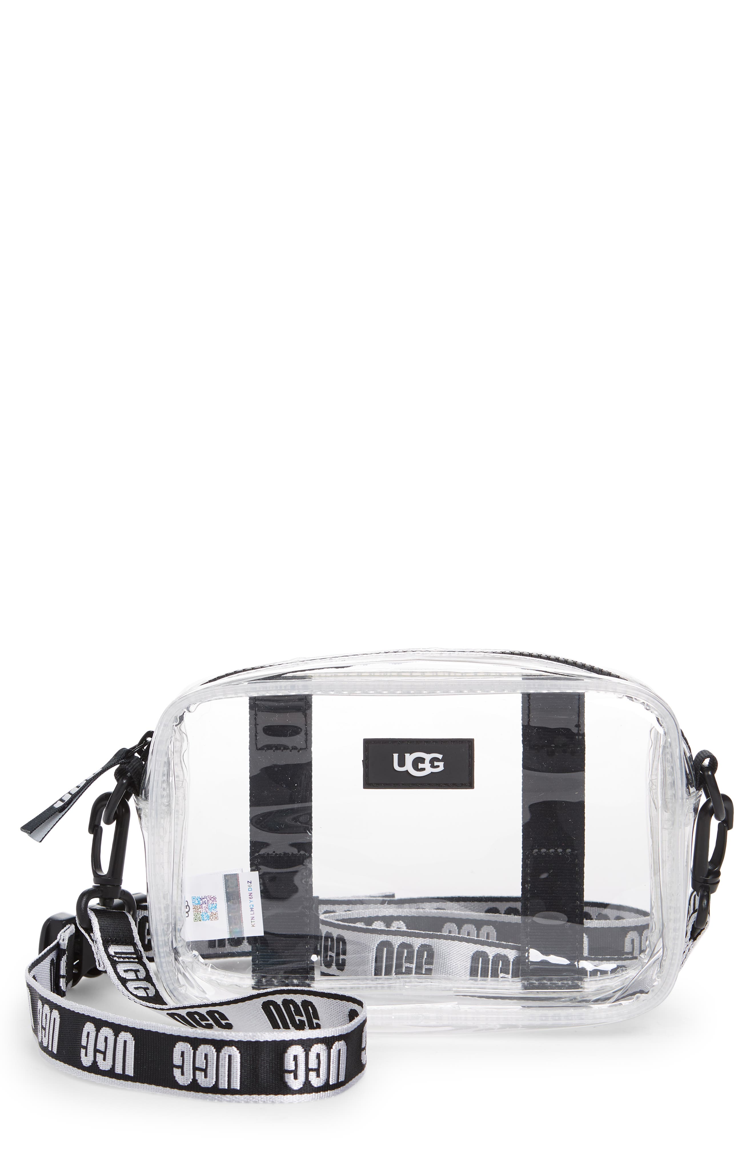 UGG<sup>®</sup> Janey II Transparent Crossbody Bag, Main, color, 