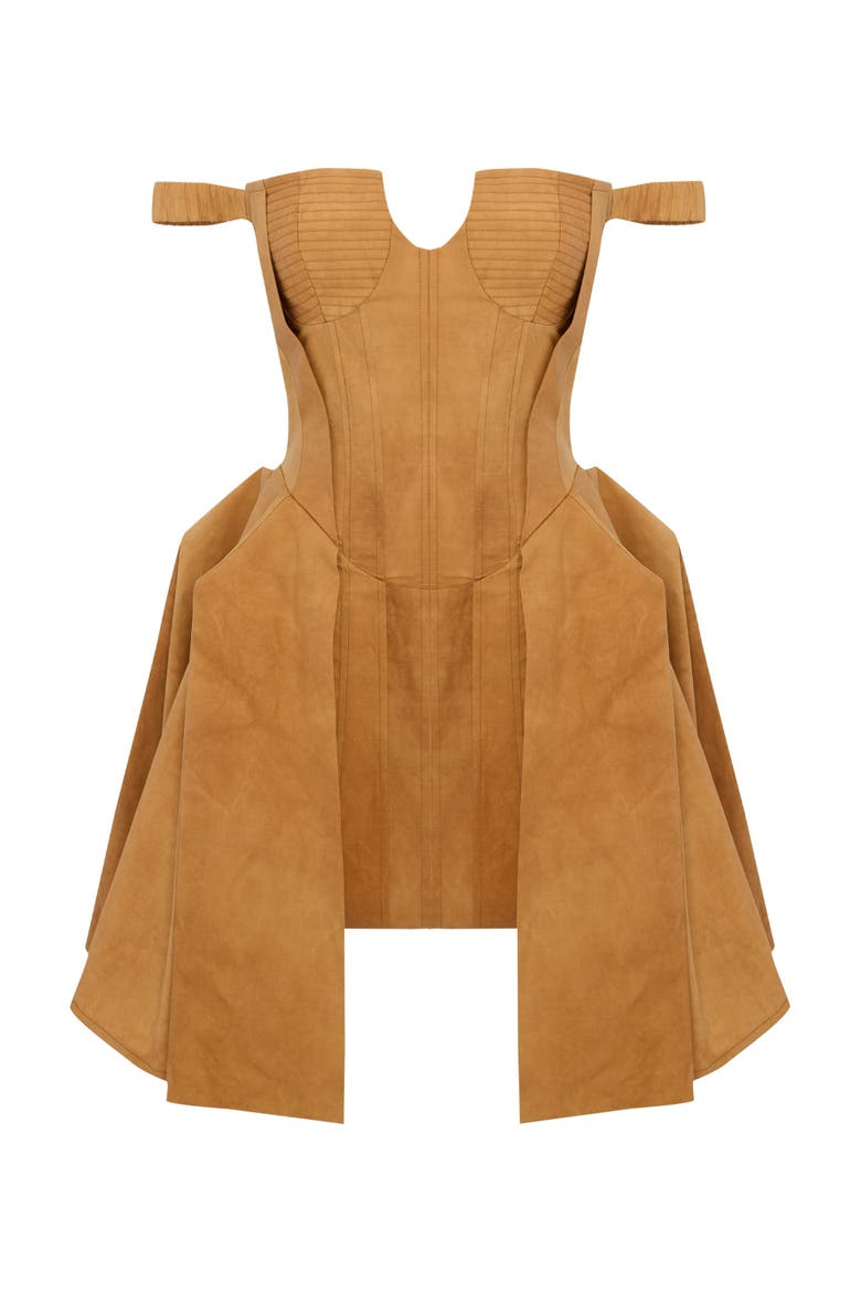 Corset Dress, Main, color, ORANGE