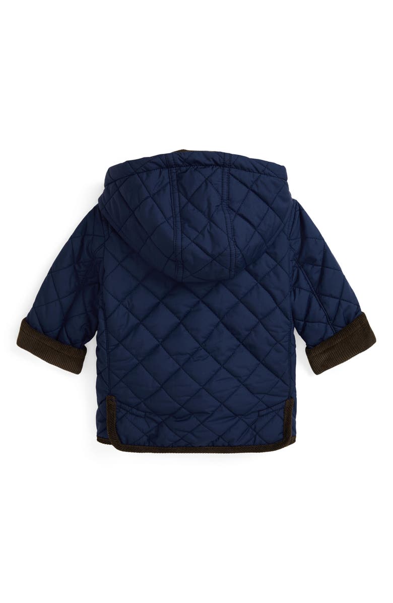 Ralph Lauren Water Repellent Quilted Barn Jacket, Alternate, color, Newport Navy