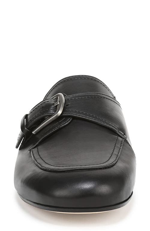 Vince Minetta Leather Buckle Mules In Multi