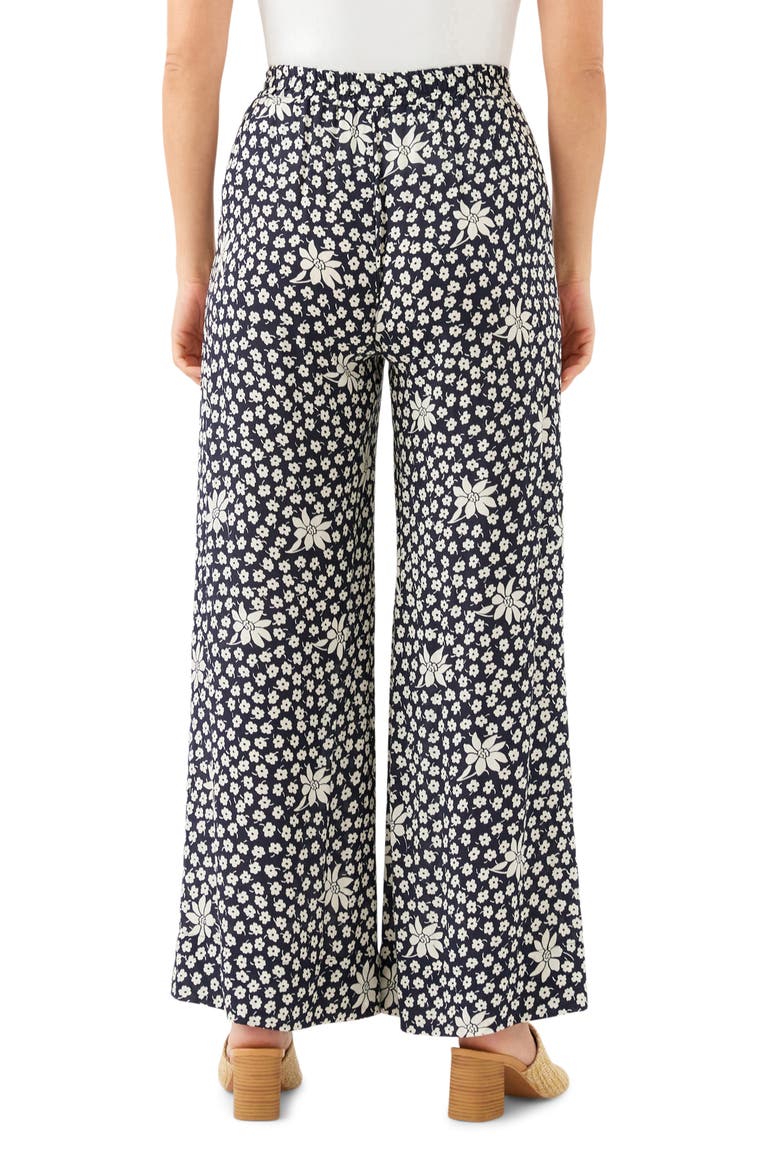 Floral Print Wide Leg Pants, Alternate, color, FLORAL PRINT