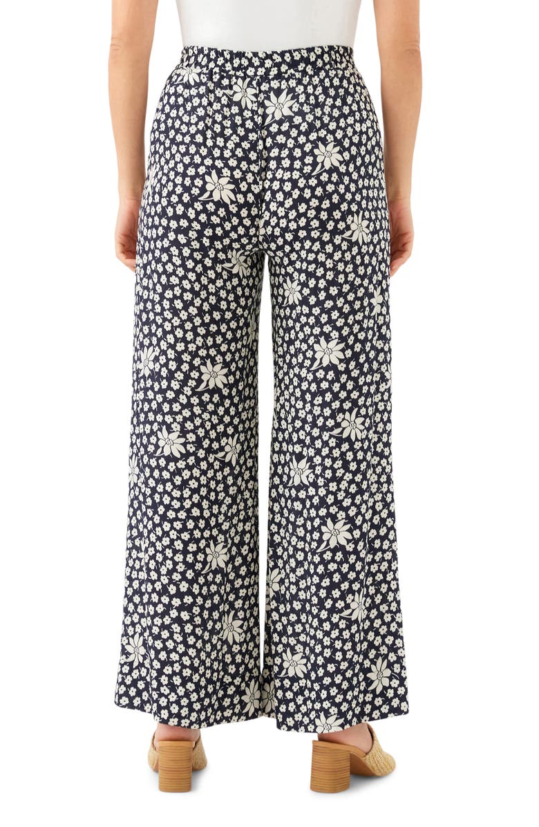 Karen Kane Floral Print Wide Leg Pants, Alternate, color, Floral Print