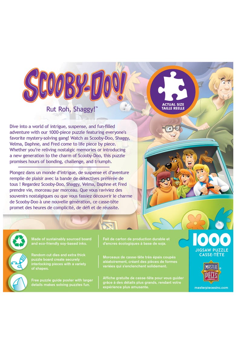 Scooby-Doo! 1000 Piece Jigsaw Puzzle, Alternate, color, Multicolor