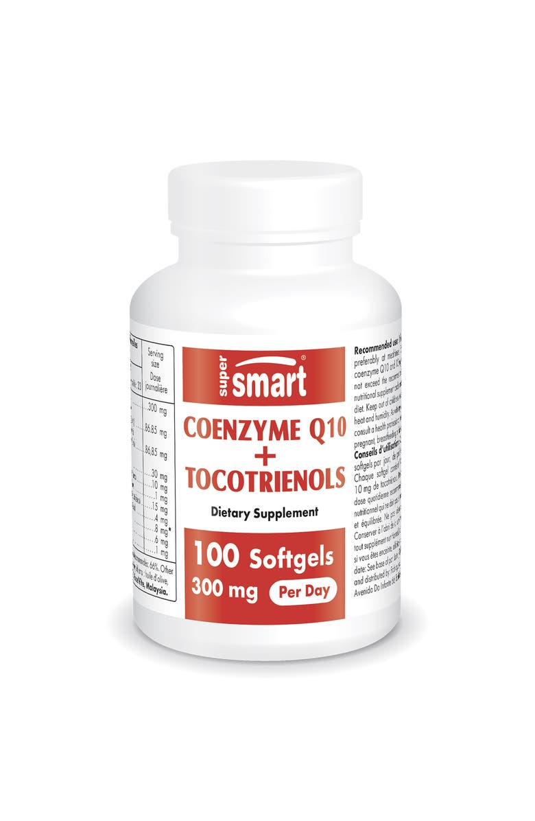SuperSmart Coenzyme Q10 + Tocotrienols, Main, color, 