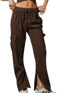 Port De Bras Slit Cargo Pant