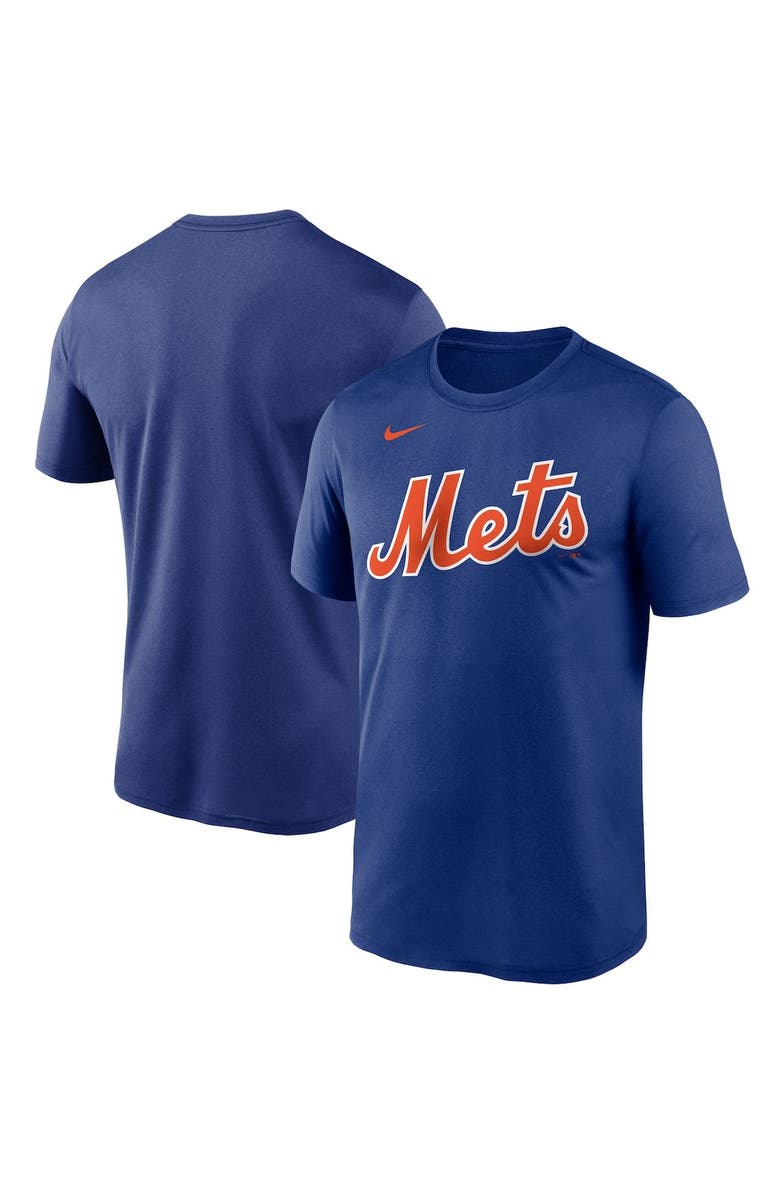 Nike Men's Nike Royal New York Mets Wordmark Legend T-Shirt, Main, color, 