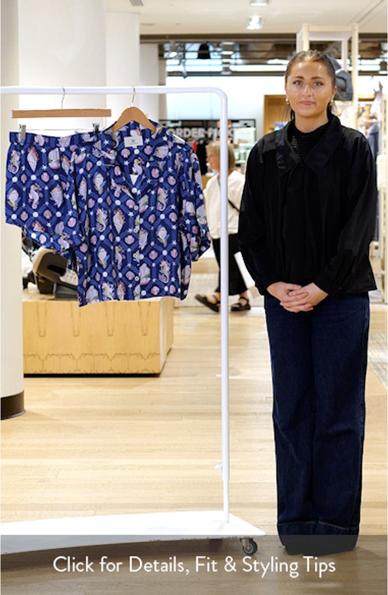 Sweet Dreams Satin Short Pajamas, sales video thumbnail