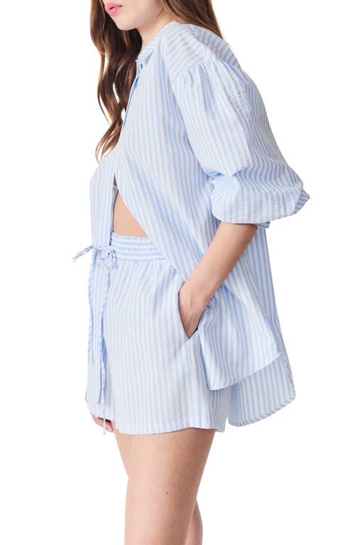 DELUC DELUC STRIPE BUTTON-UP SHIRT