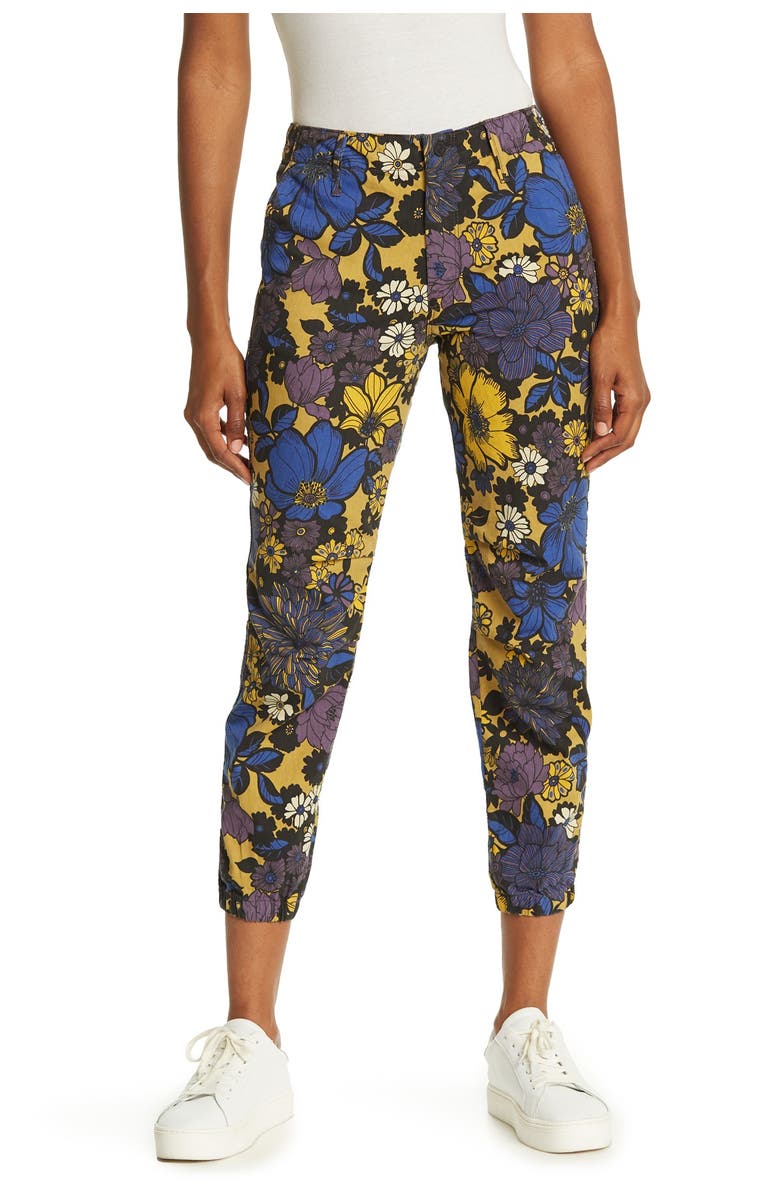 MOTHER The No Zip Misfit Daisy Pants, Main, color, 