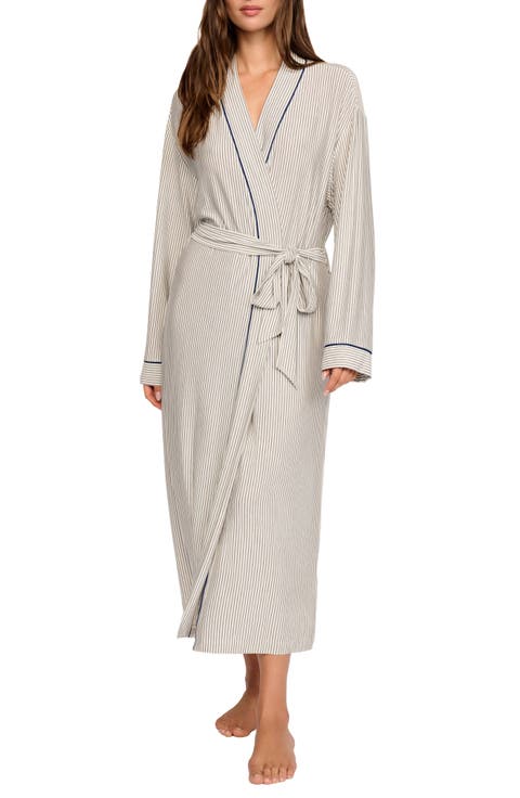 Gisele Stripe Longline Robe