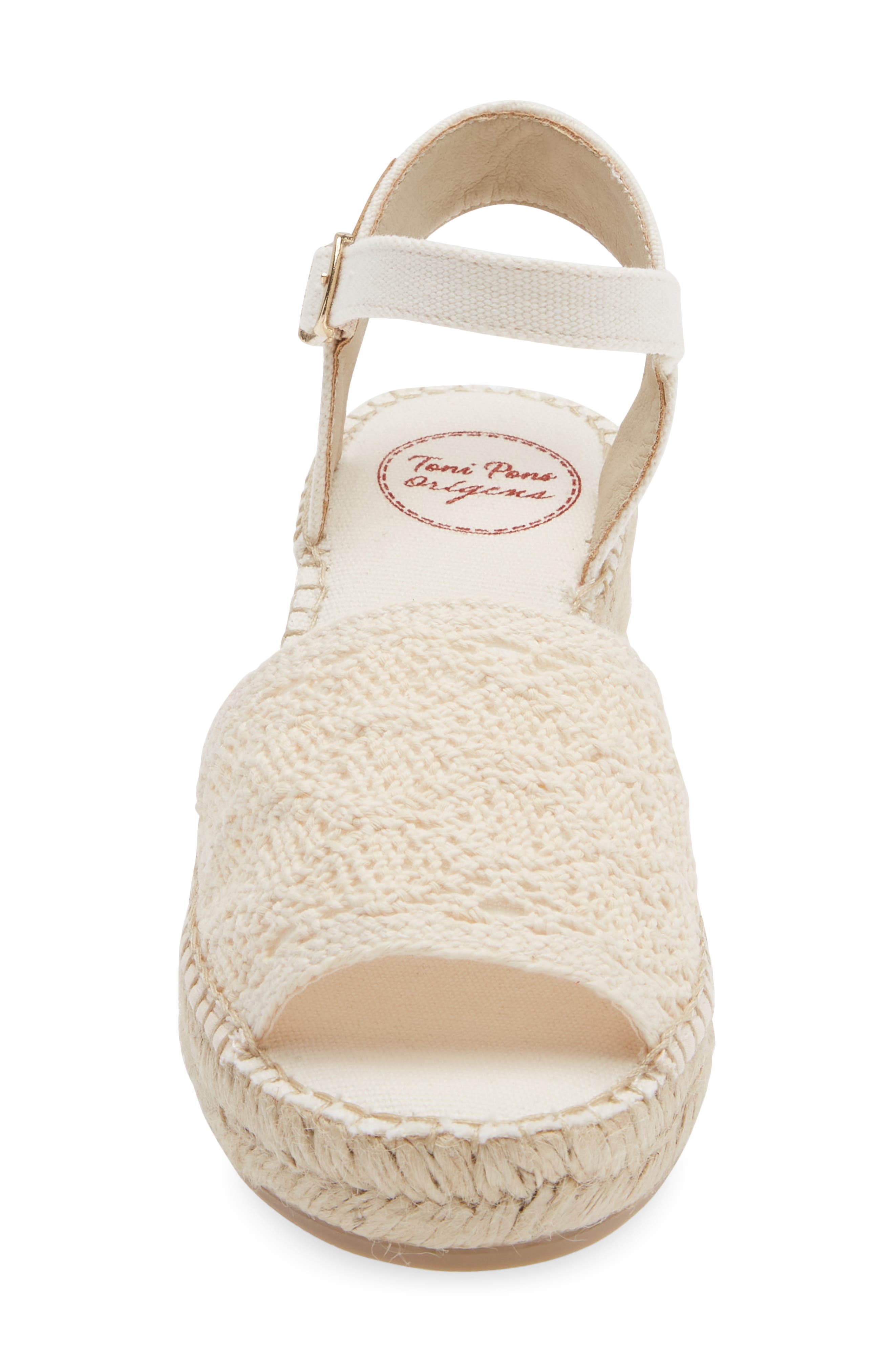 Toni Pons Dorotea Ankle Strap Platform Sandal, Alternate, color, Cru