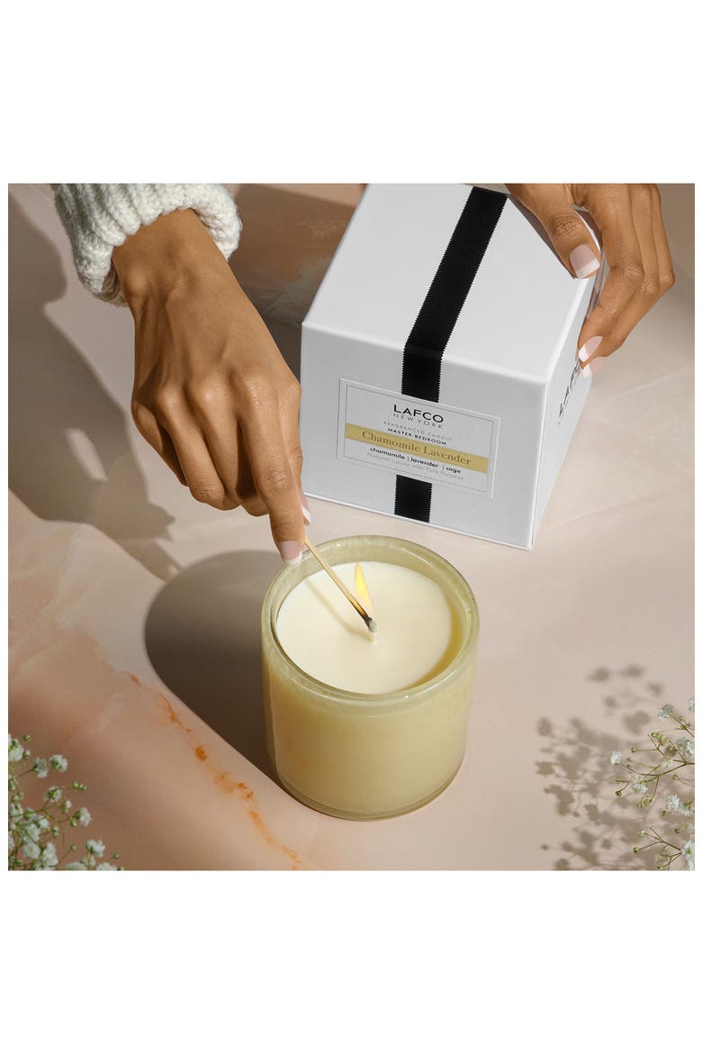Chamomile Lavender Classic Candle, Alternate, color, BEIGE