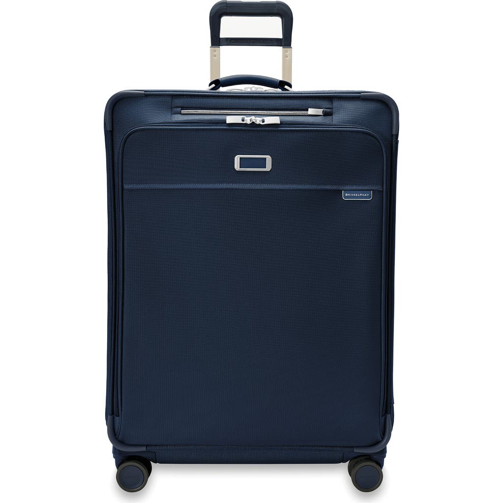 Briggs & Riley Baseline 29-Inch Large Expandable Spinner Suitcase in Navy  product