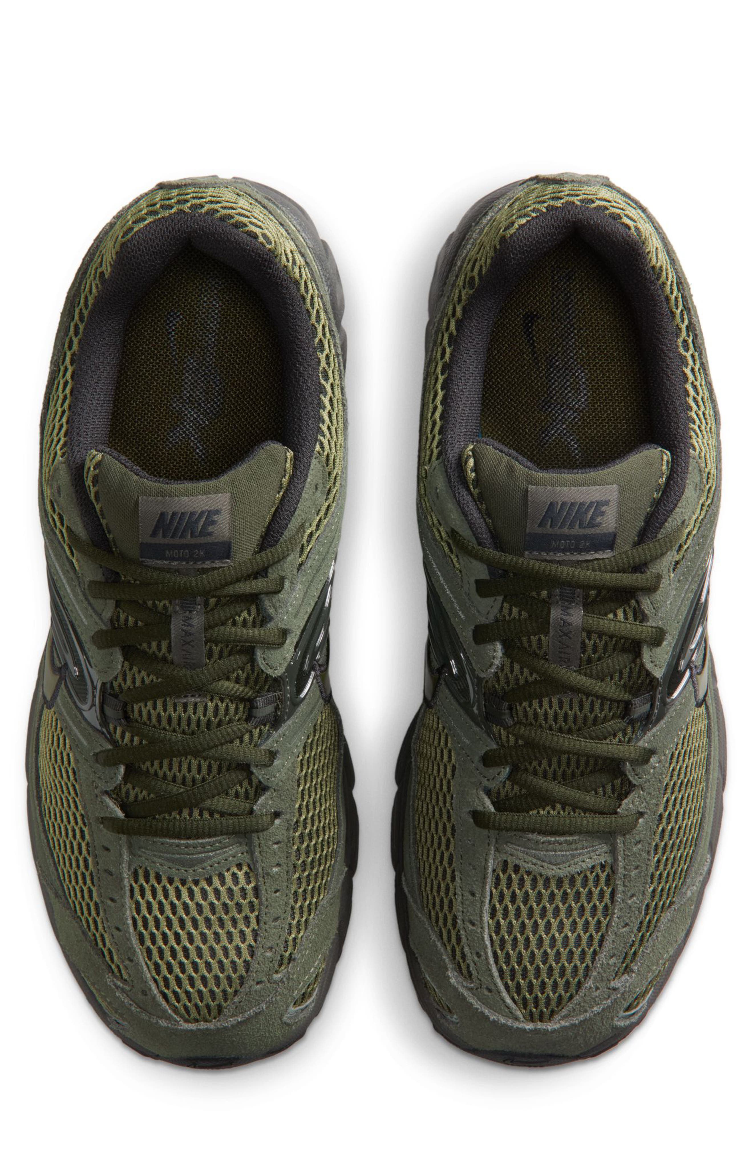 Air Max Moto 2K Sneaker, Alternate, color, SEQUOIA/ BLACK/ CARGO KHAKI