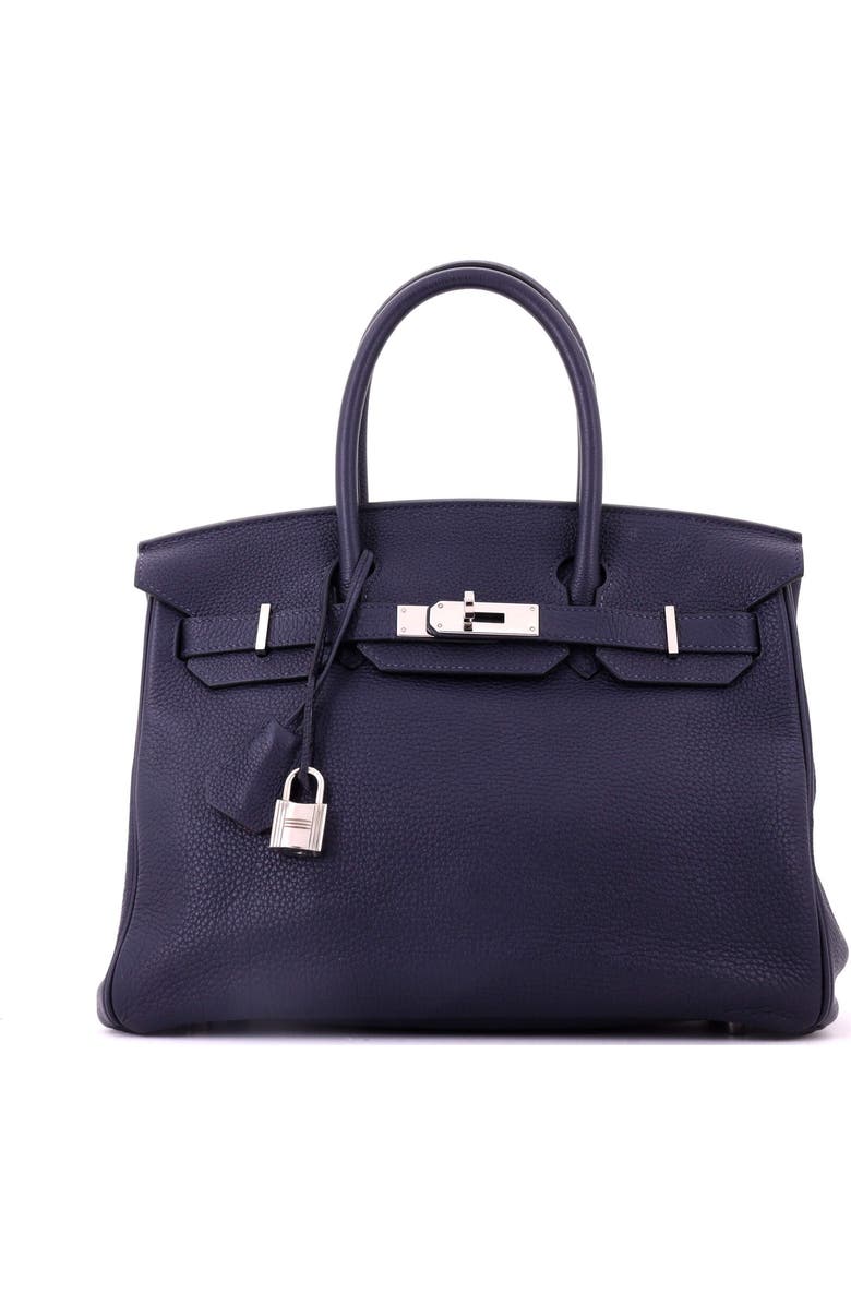 81034712 Birkin Handbag Verso Togo with Palladium Hardware 30, Main, color,
