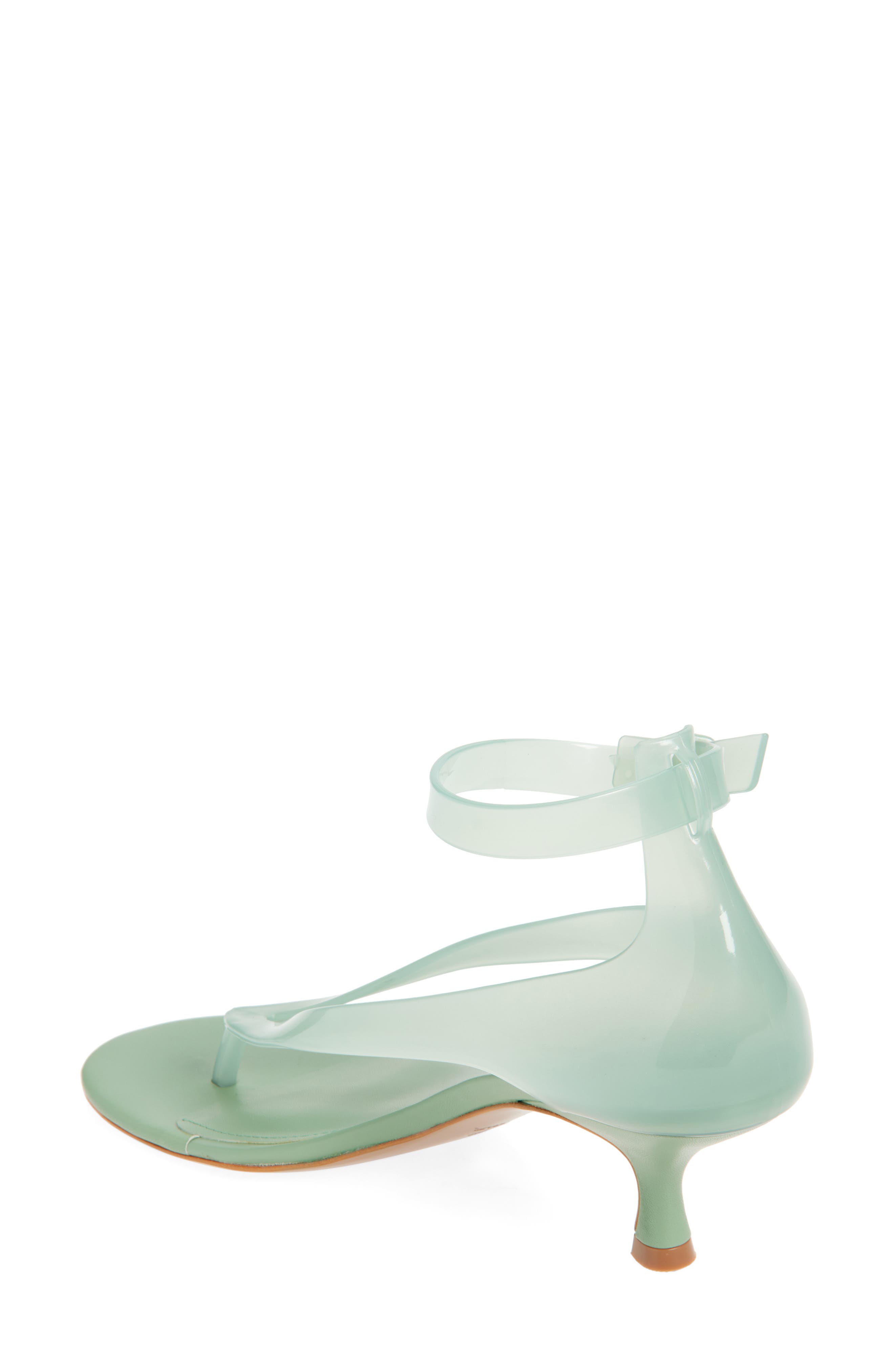 FARM Rio Jelly Ankle Strap Sandal, Alternate, color, Dusty Green