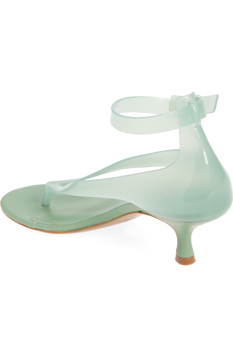 FARM Rio Jelly Ankle Strap Sandal, Alternate, color, Dusty Green