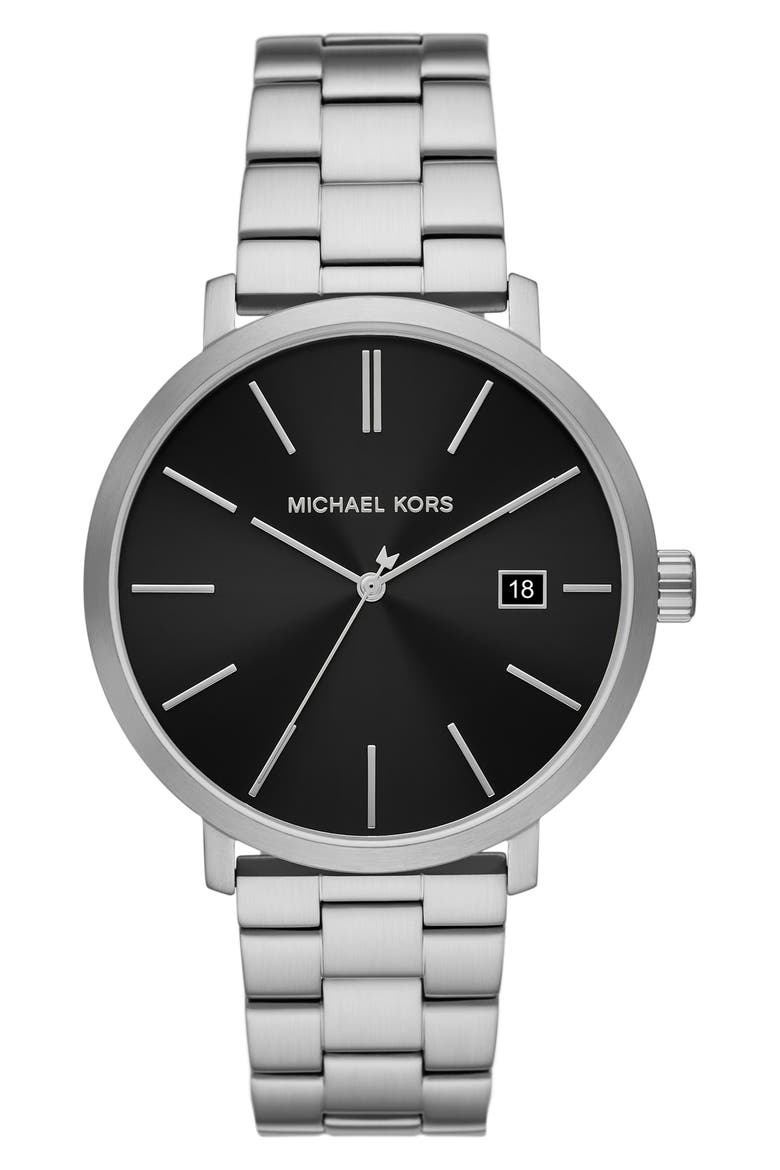 Blake Bracelet Watch, 42mm, Main, color, SILVER