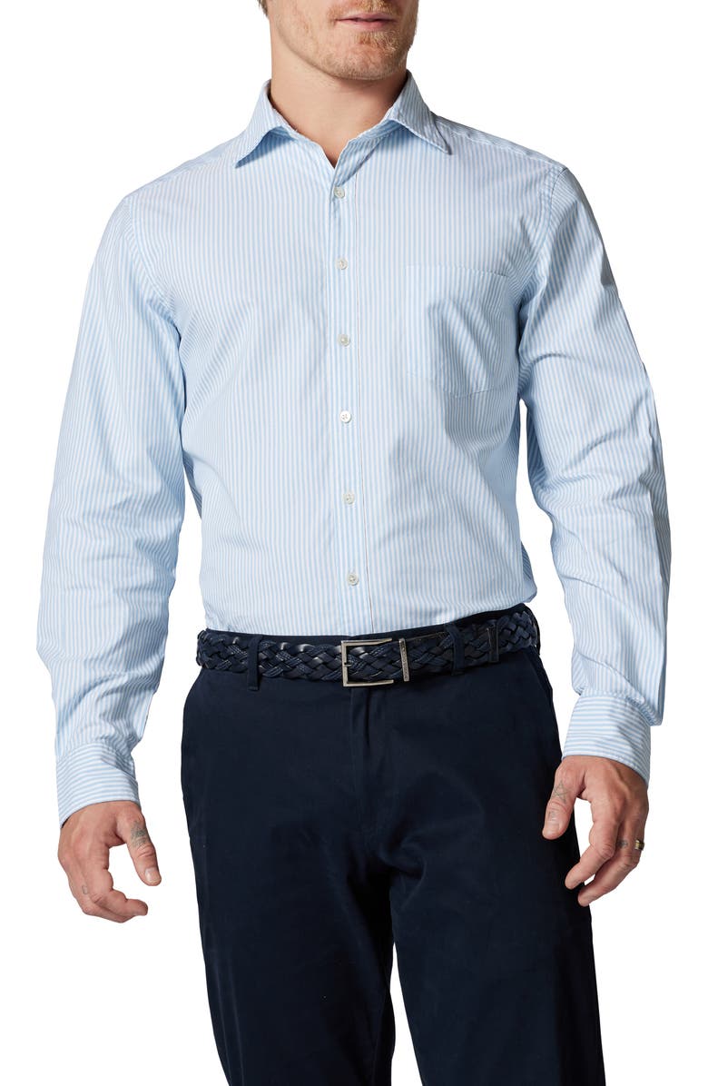 Rodd & Gunn York Bay Original Fit Stripe Button-Up Shirt, Main, color, 