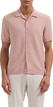 Bugatchi Short Sleeve Cardigan