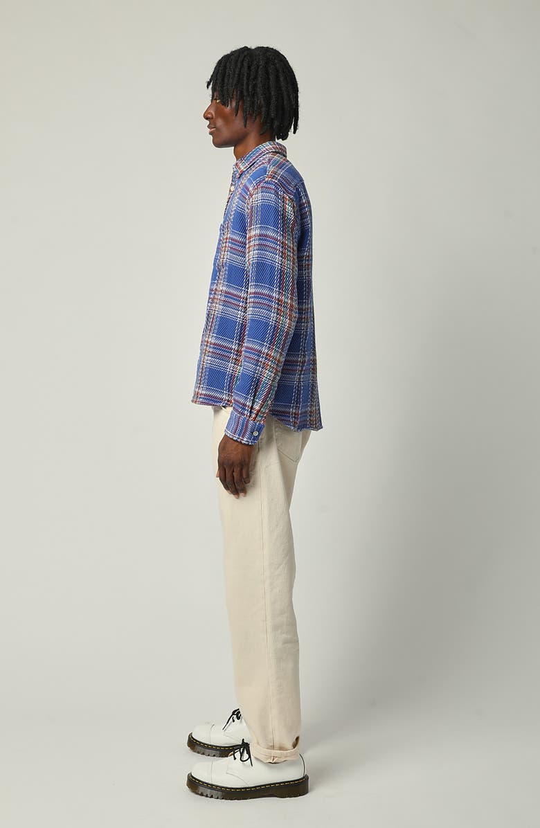 Corridor Big Twill Plaid Cotton Button-Up Shirt, Alternate, color, 