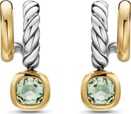 David Yurman Mercer® Color Two-Row Drop Earrings, 19.5mm