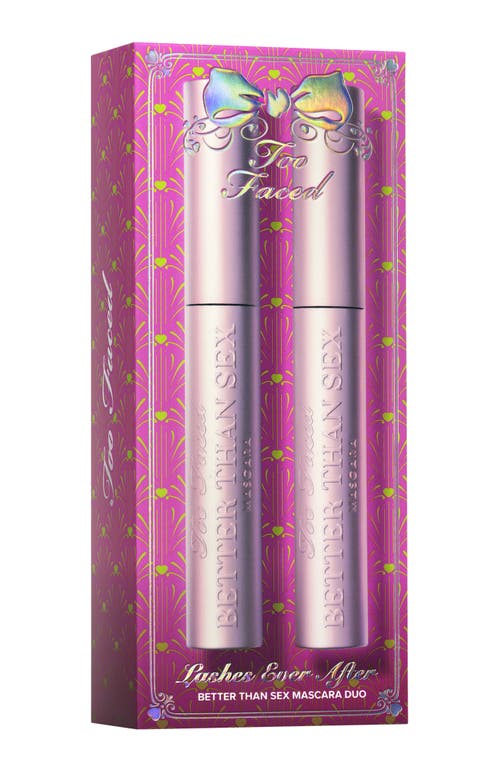 Too Faced Better Than Sex Volumizing Mascara Duo In Transparent