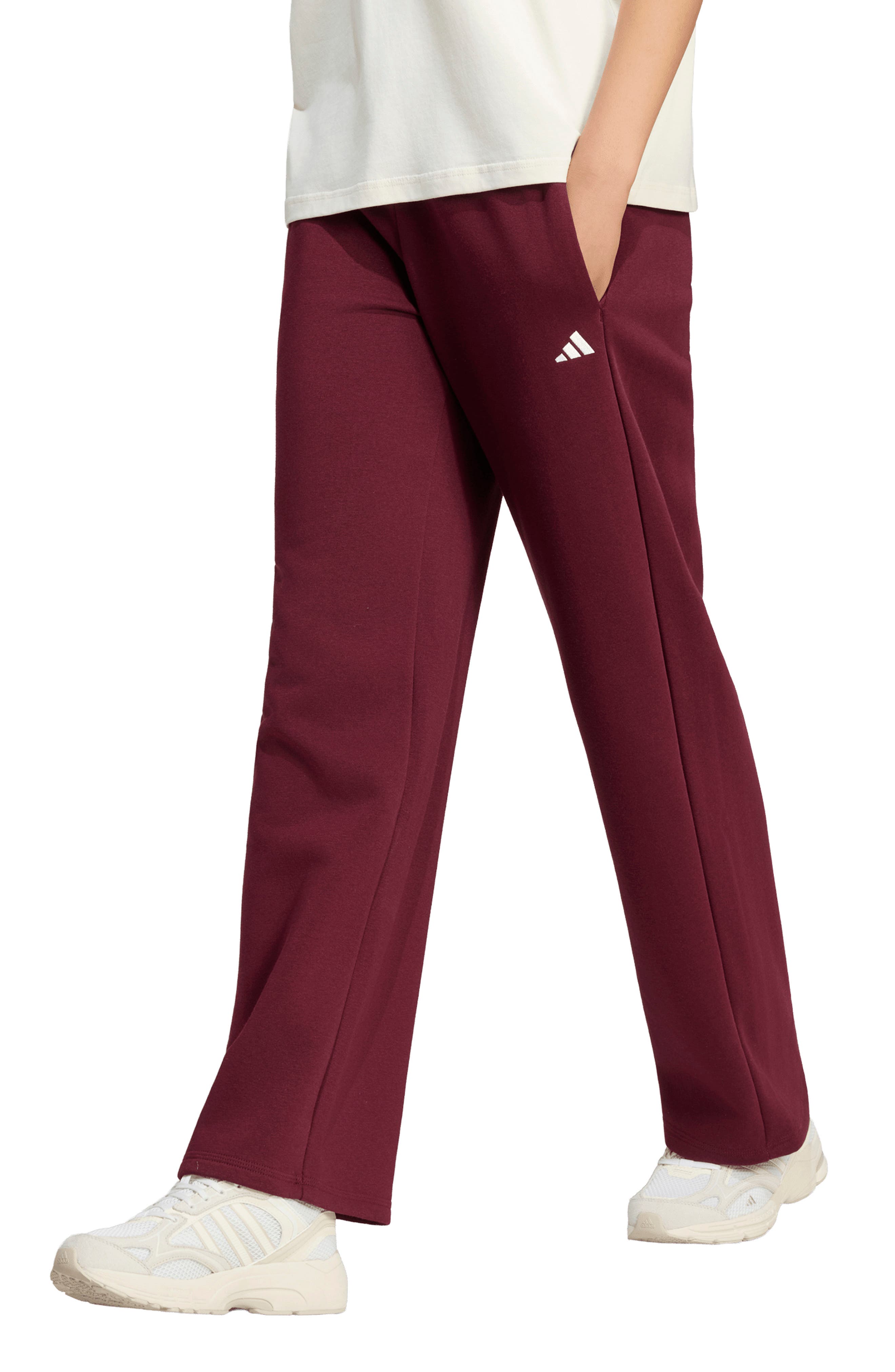 Fleece Straight Leg Pants