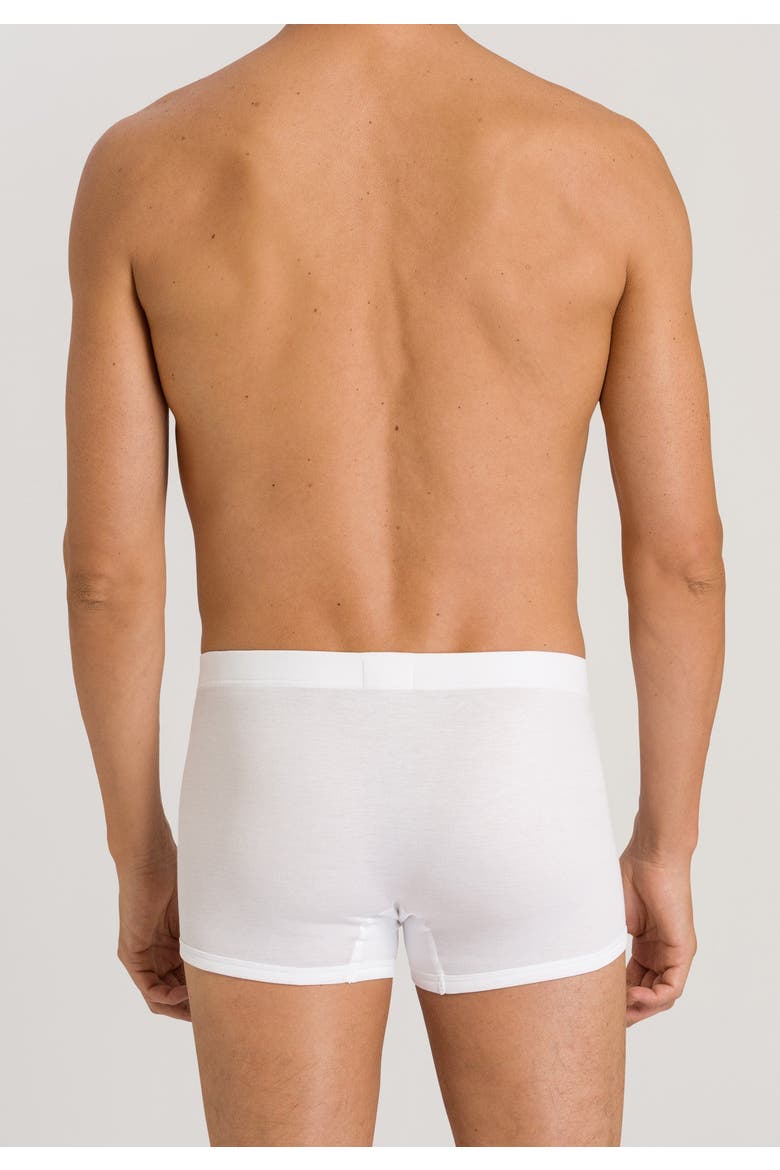 Sea Island Cotton Cotton Boxer Brief, Alternate, color, White