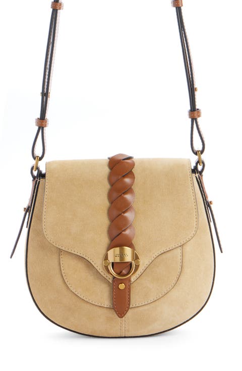 Small Altay Suede Shoulder Bag