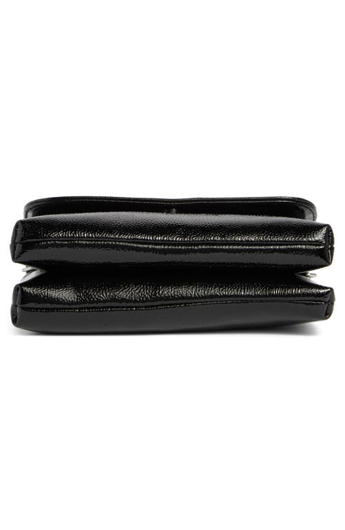 T Tahari Vista Shine Crossbody Bag In Black