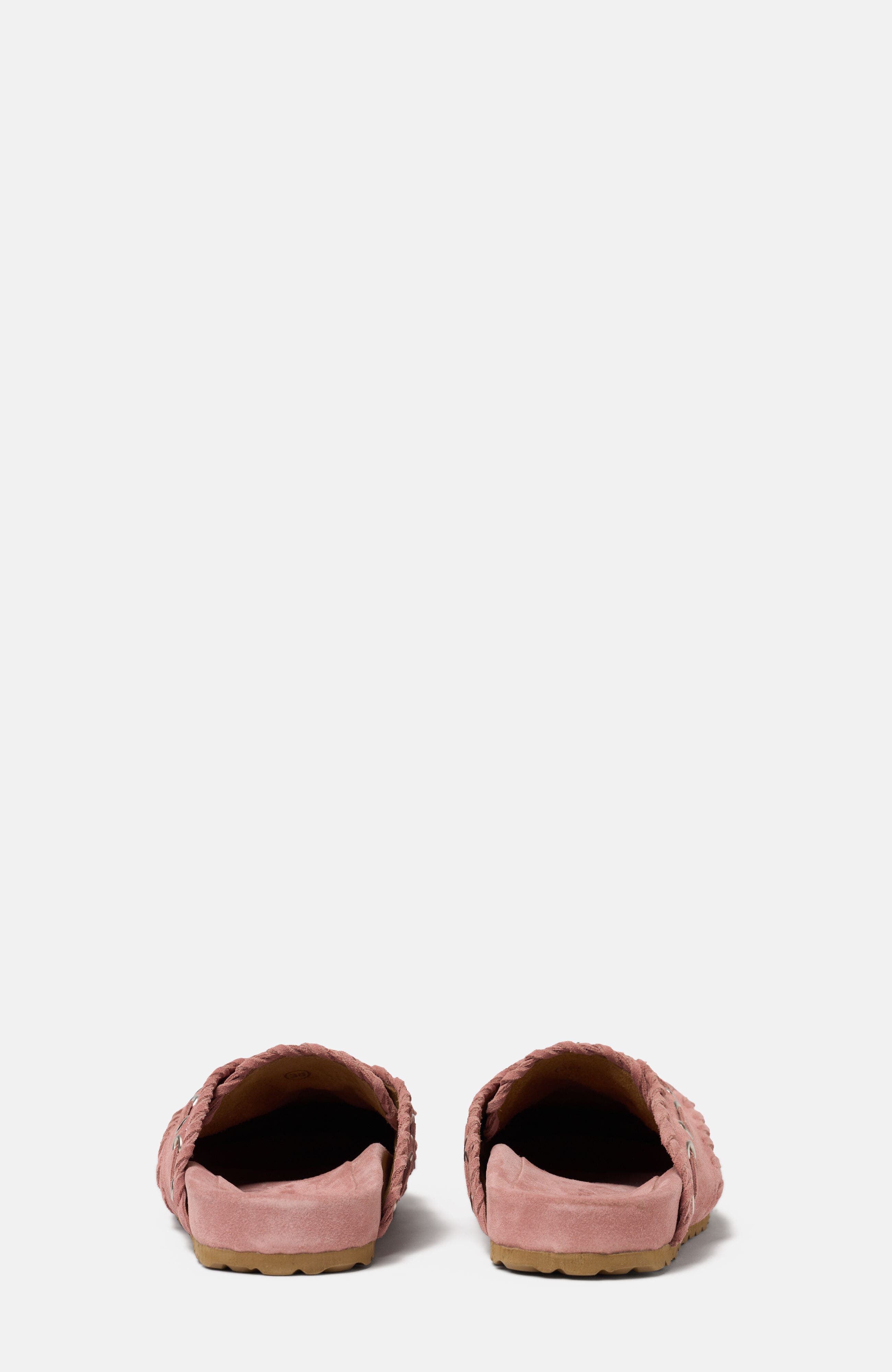 Flora Mules, Alternate, color, Pink - Suede