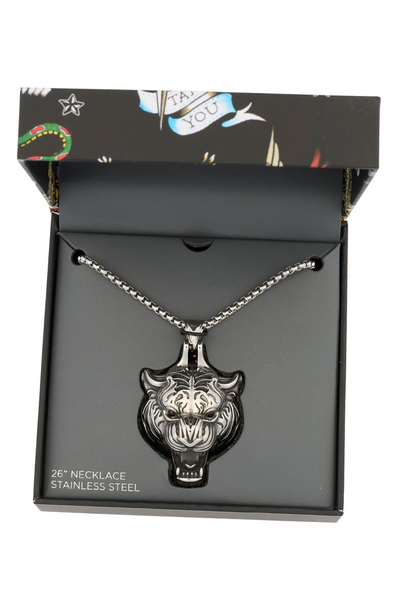 AMERICAN EXCHANGE Lion Pendant Necklace, Main, color, 