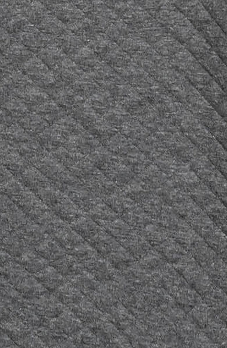 Hope & Henry Long Sleeve Quilted Shirt Jacket, Alternate, color, Quilted Dark Gray Heather